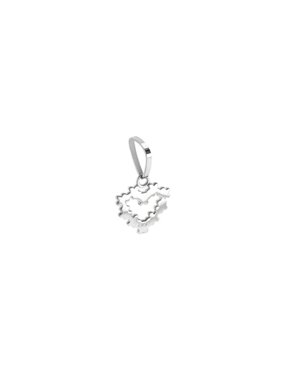 Charm One Energy Heartbloom Silver