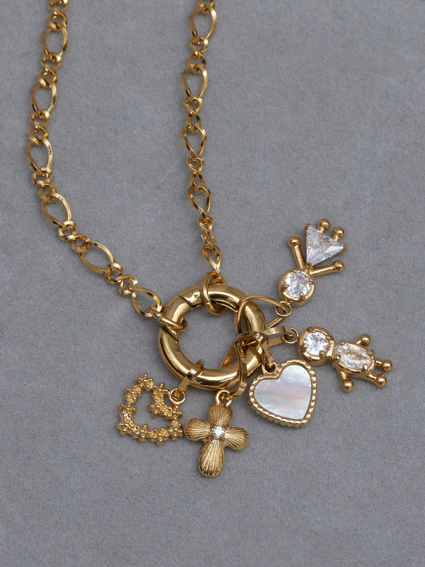 Charm One Energy Heartbloom Gold