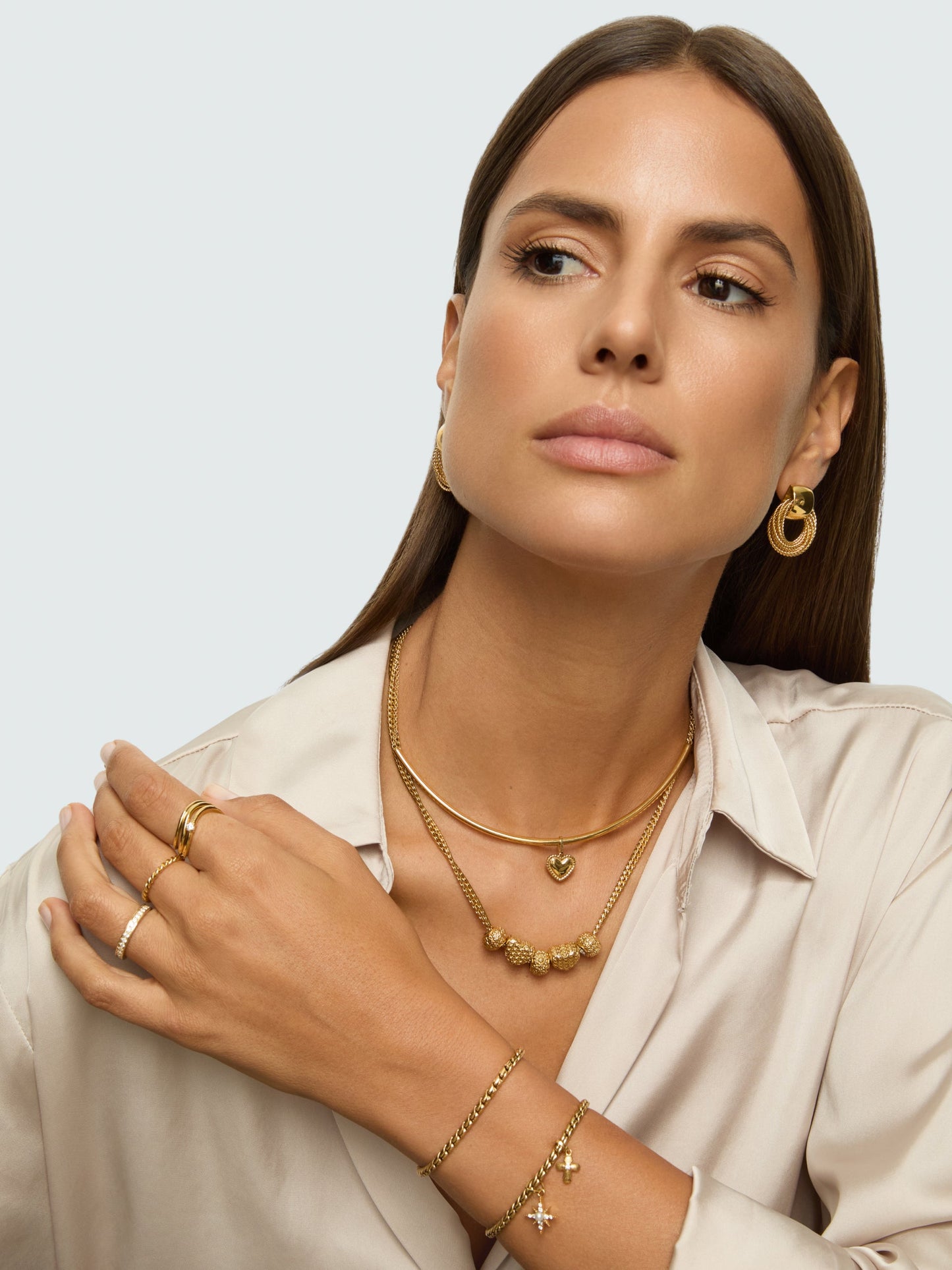 Charme One Energy Cross Gold