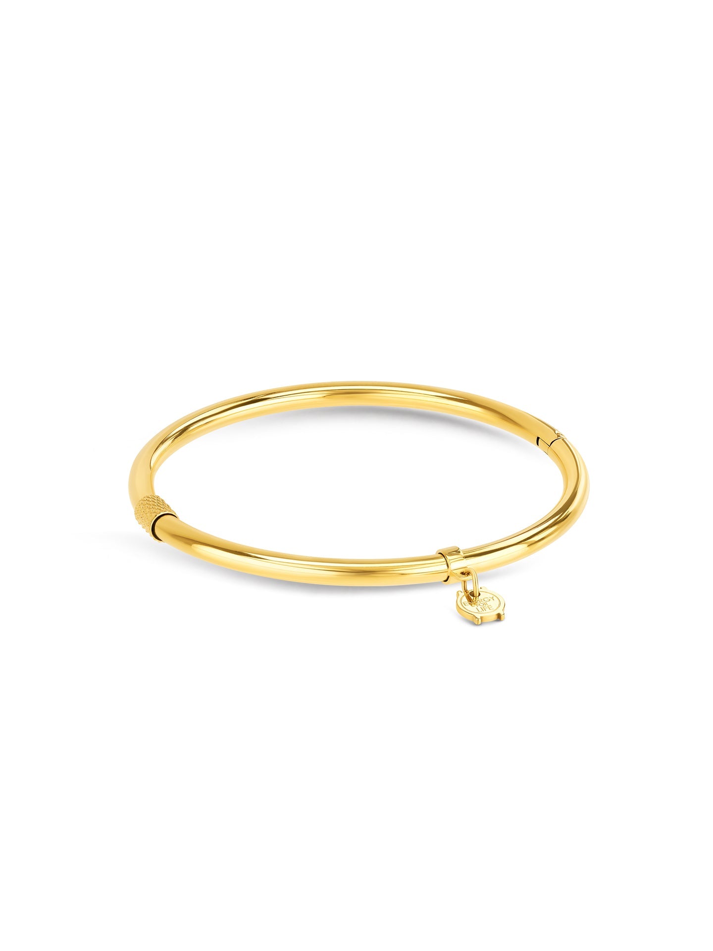 One Master Round Gold Bracelet