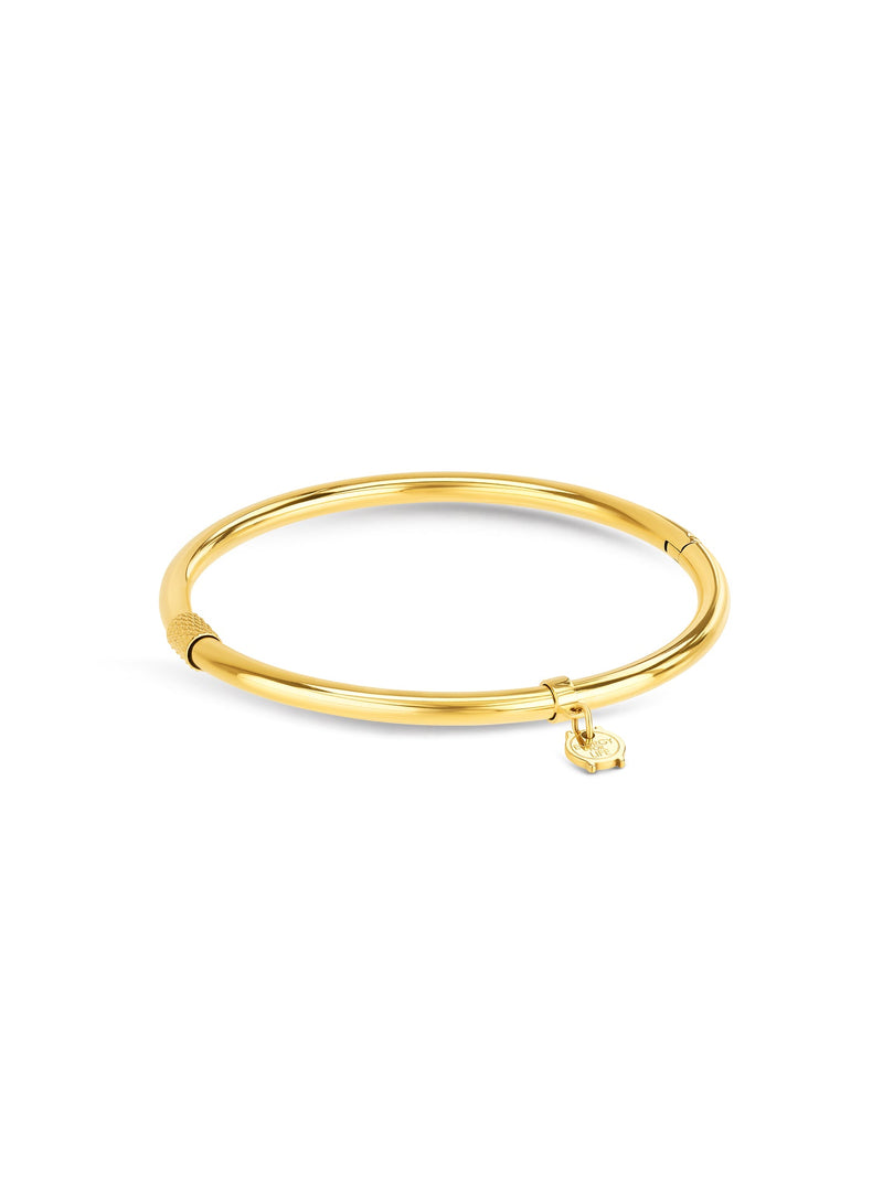 One Master Round Gold Bracelet
