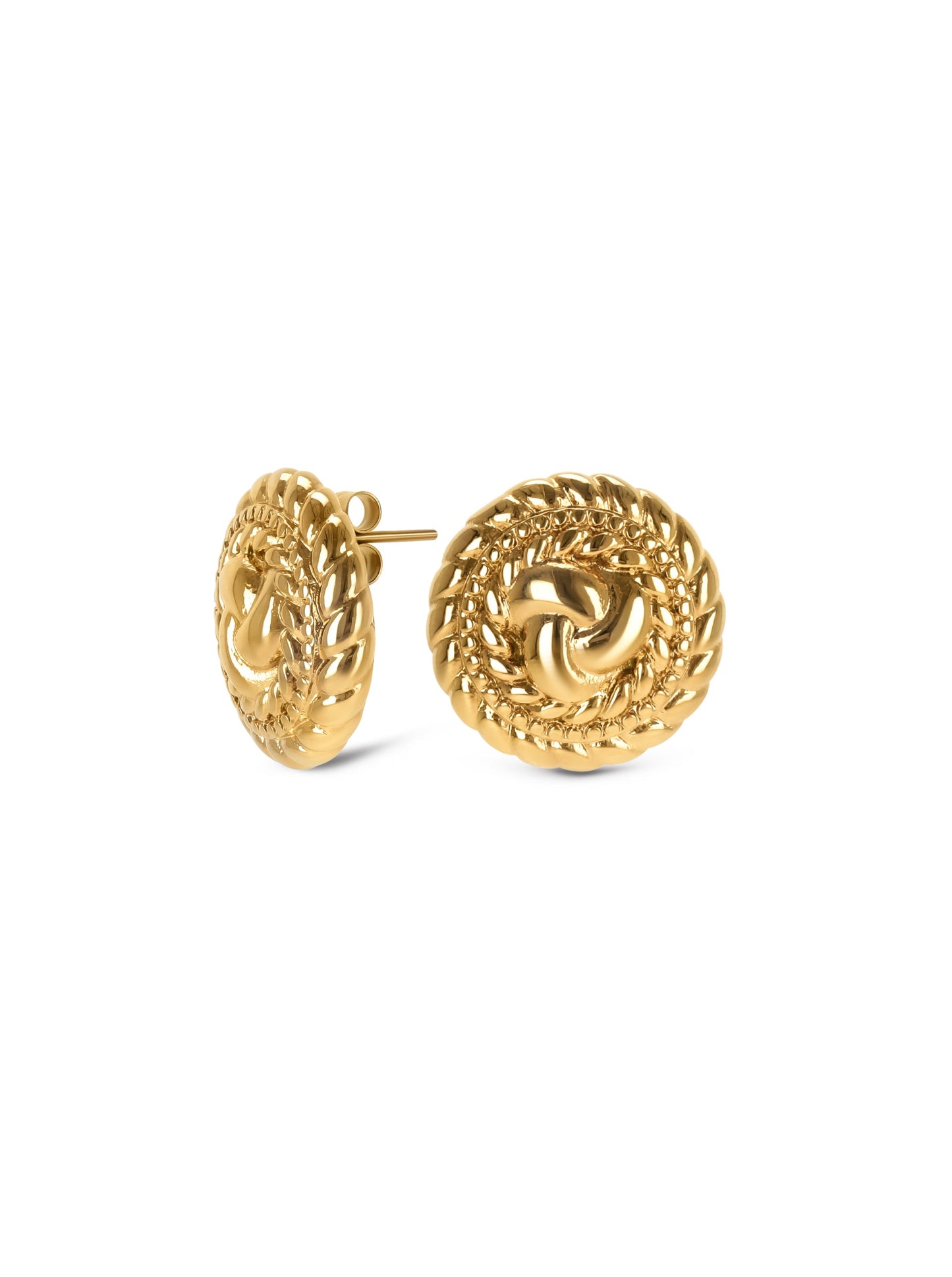 One Prestige Medal Earrings