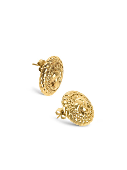 One Prestige Medal Earrings