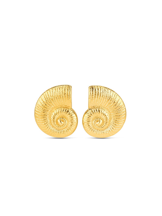 One Coral Earrings