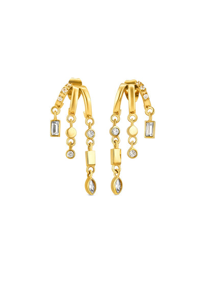 One Drop Crystal Earrings