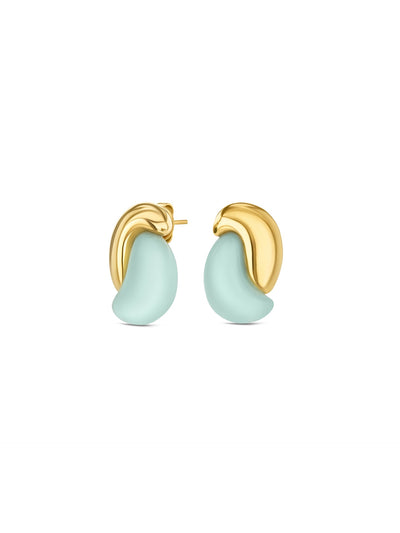 One Earrings Salina Green Mint