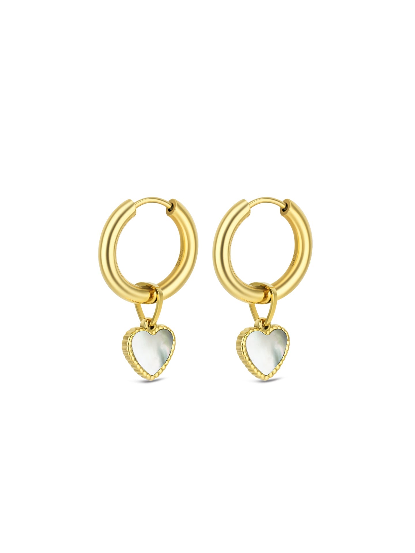 One Earrings Master Hoop Gold