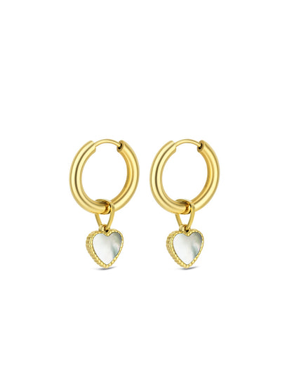 One Earrings Master Hoop Gold