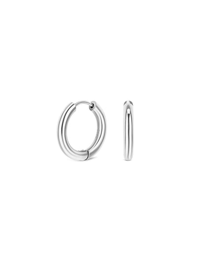 One Earrings Master Hoop Silver