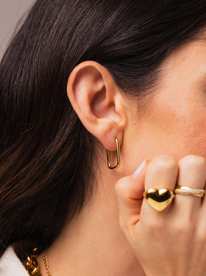 Earrings One Squared Elegance