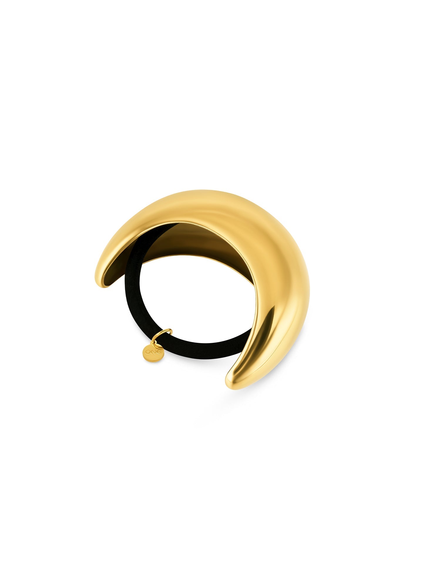 One Hair Accessory Moon Large Gold
