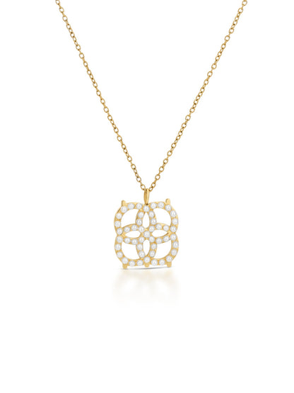 One Iconic Shine Pearl Necklace