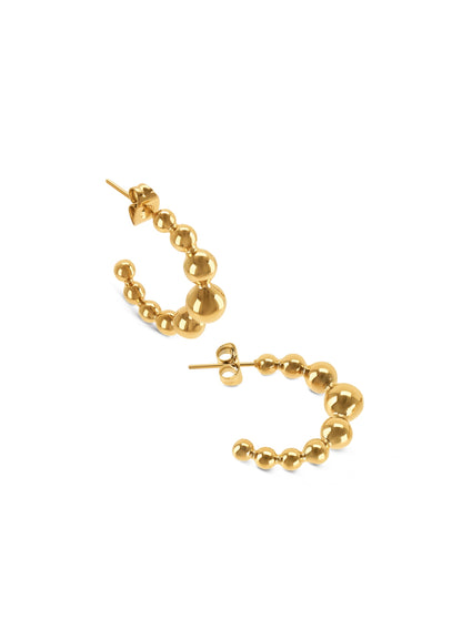 One Infinity Hoops Earrings