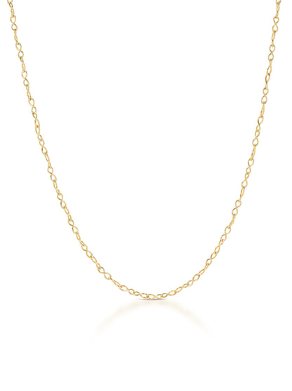 One Infinity Enlace Gold Necklace