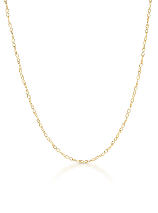 One Infinity Enlace Gold Necklace