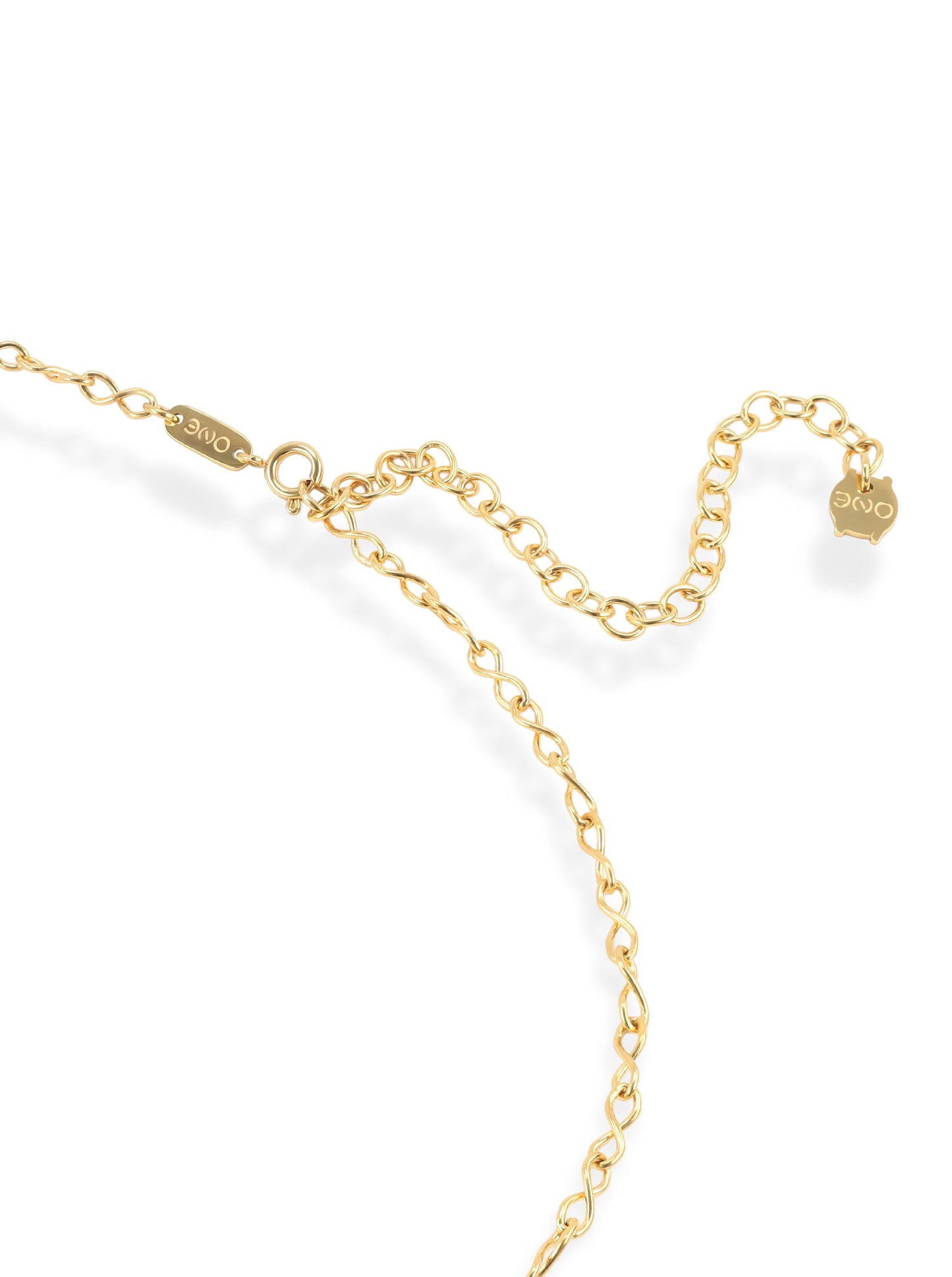 One Infinity Enlace Gold Necklace