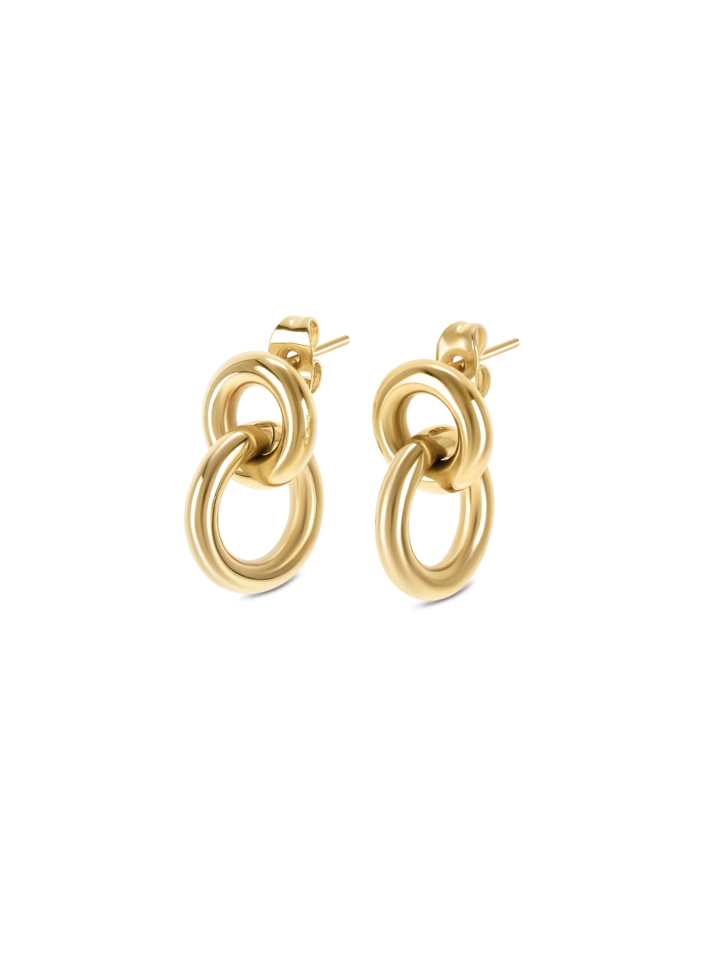 One Luminous Circle Earrings