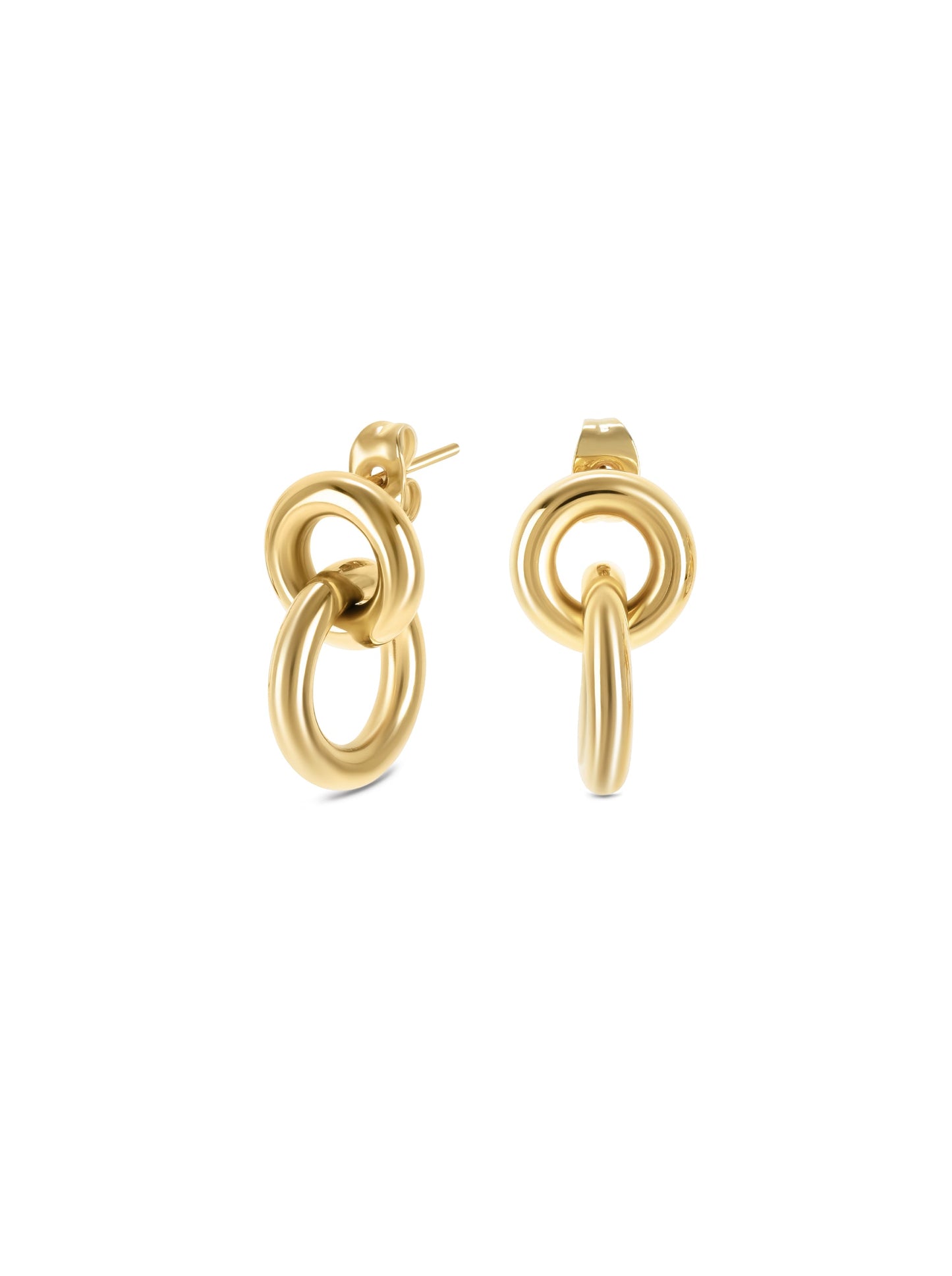 One Luminous Circle Earrings