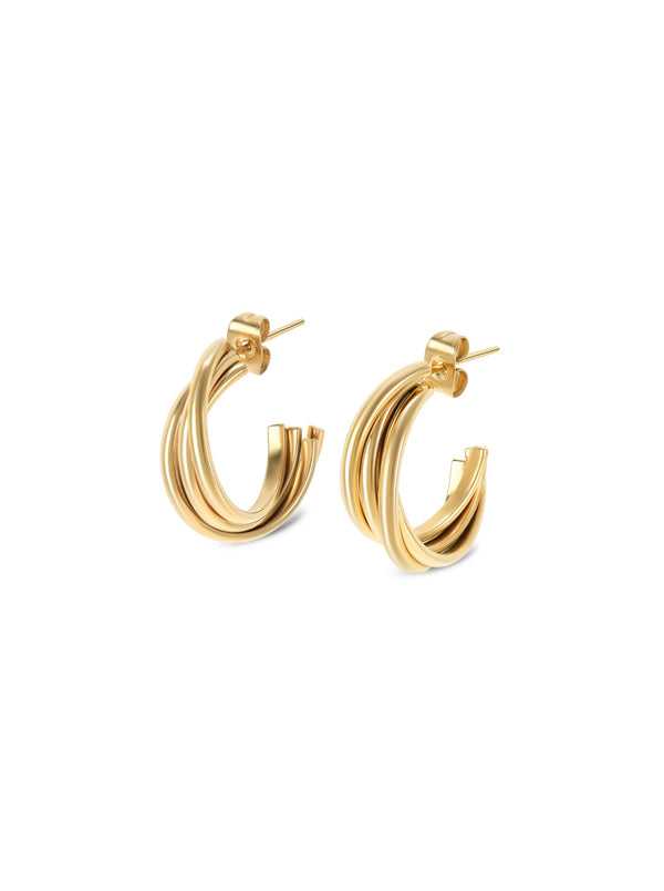 One Luminous Solid Earrings