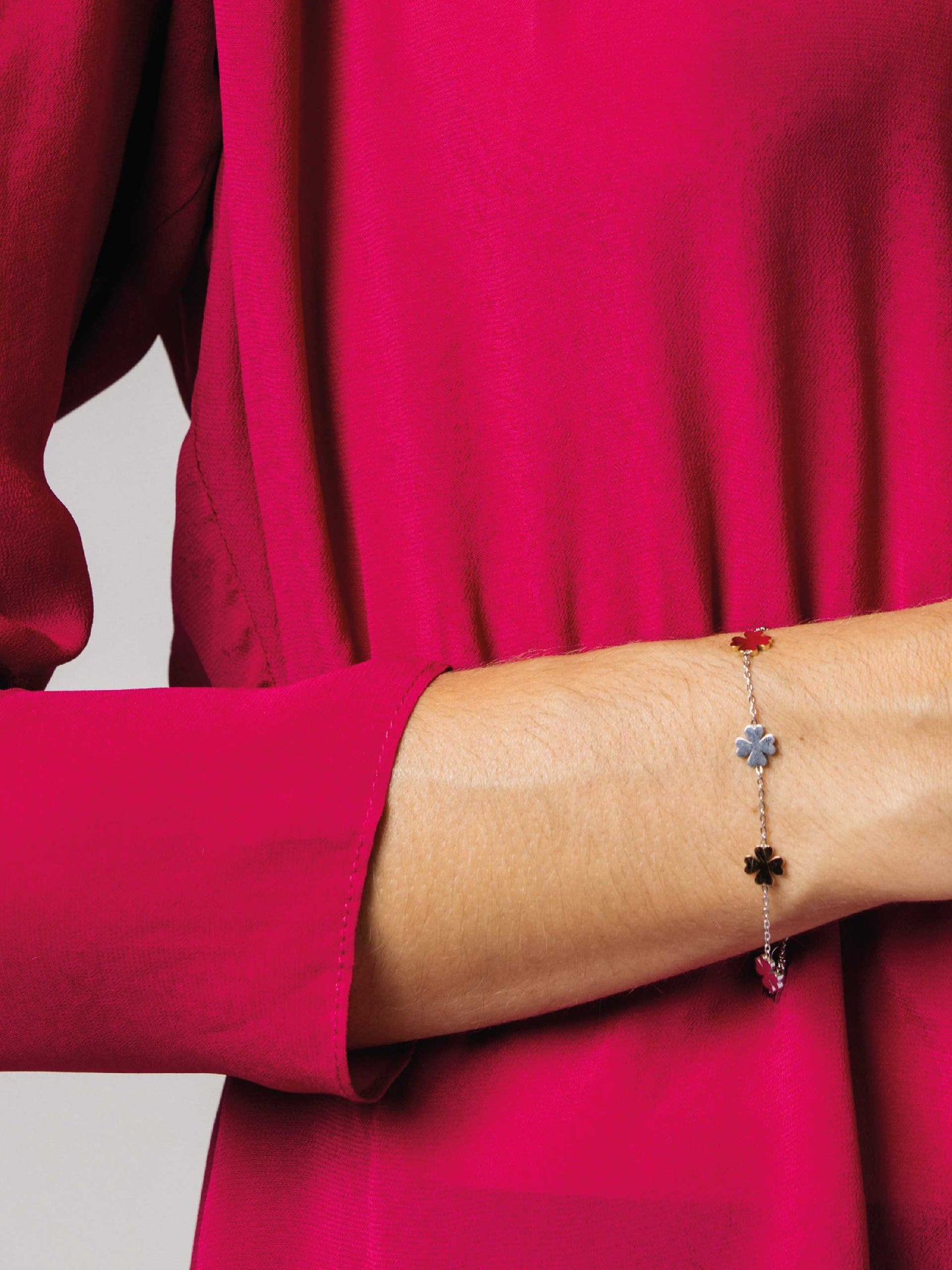 One Lucky Flower Bracelet