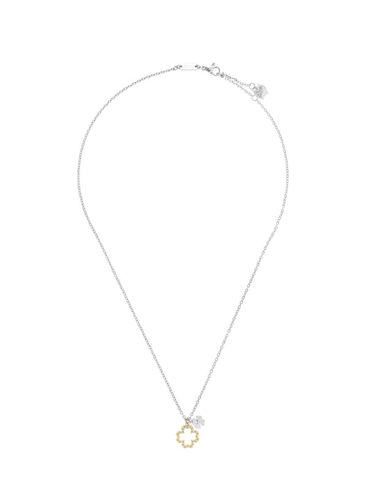 One Lucky Flower Crystal Necklace