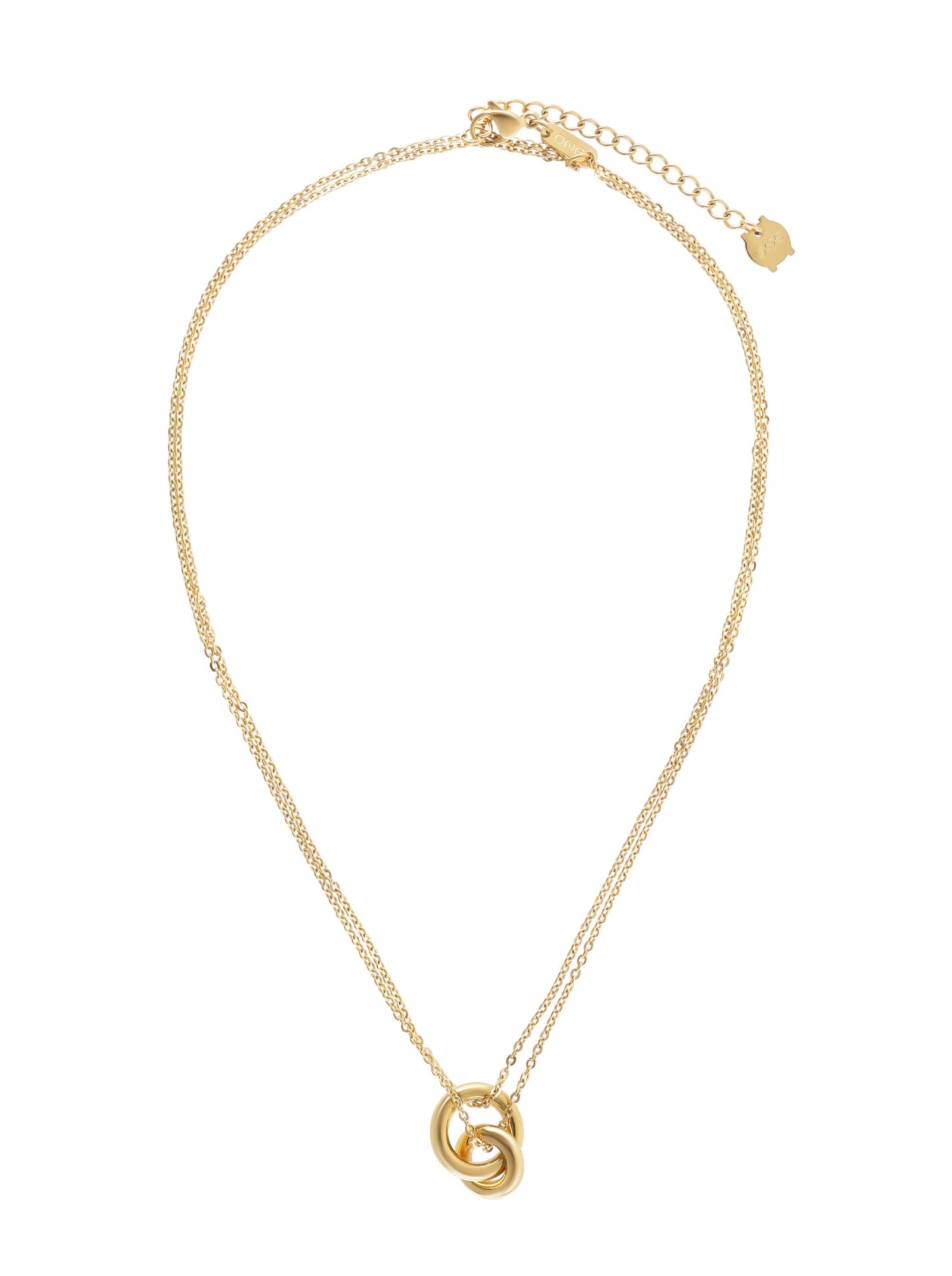 One Luminous Circle Necklace