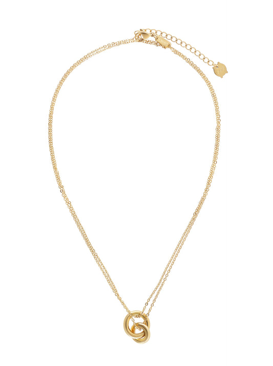 One Luminous Circle Necklace