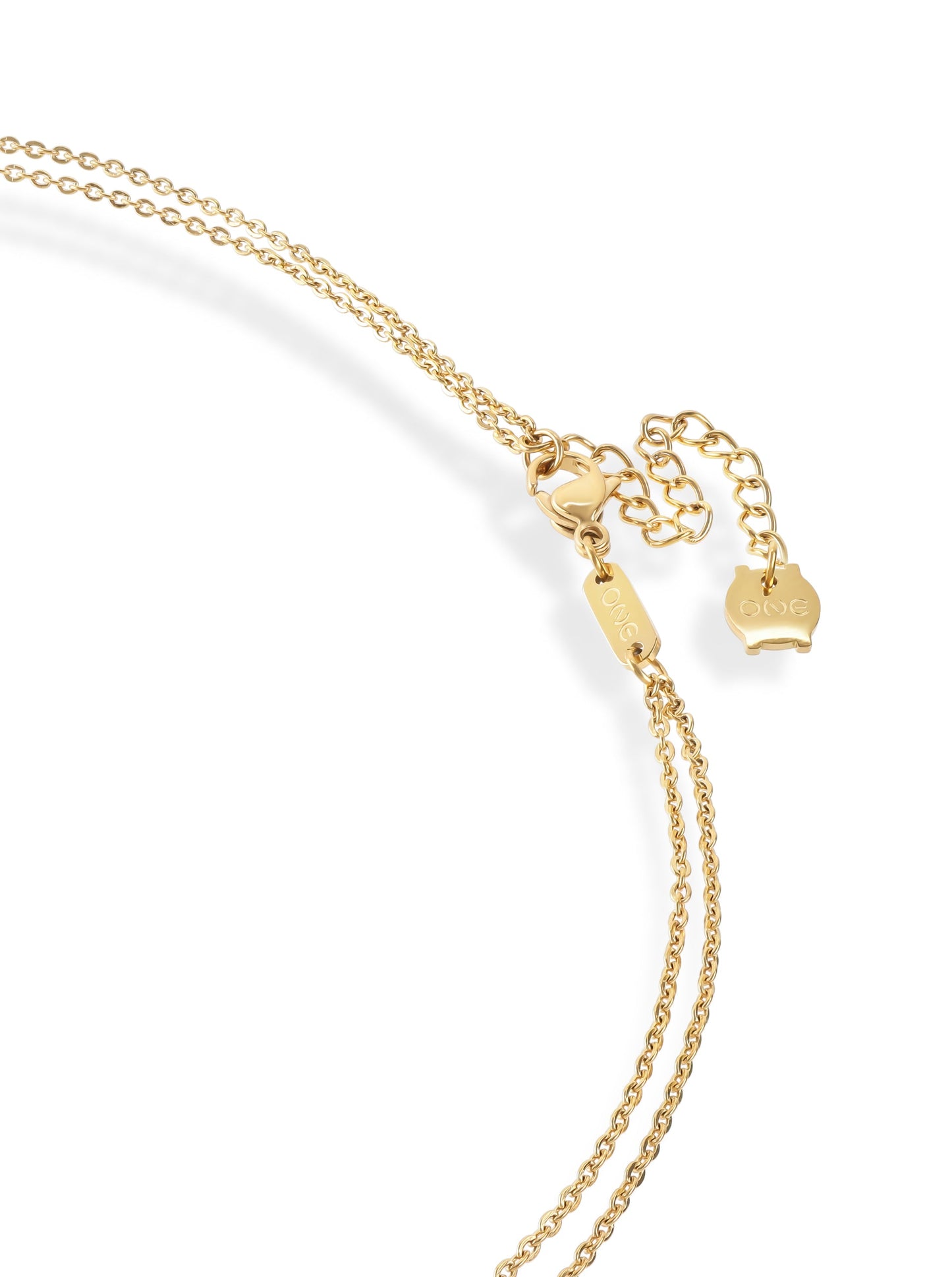 One Luminous Circle Necklace