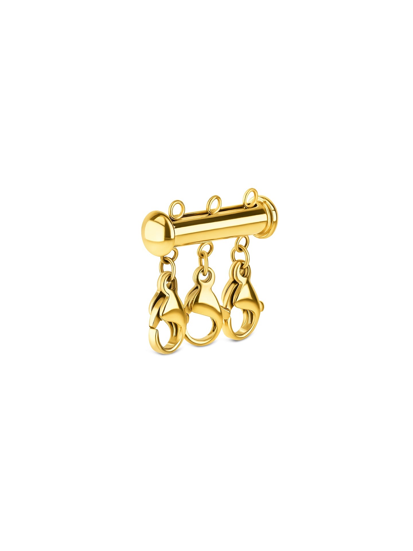 One Gold Multiple Clasp