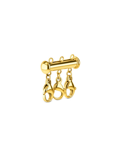One Gold Multiple Clasp