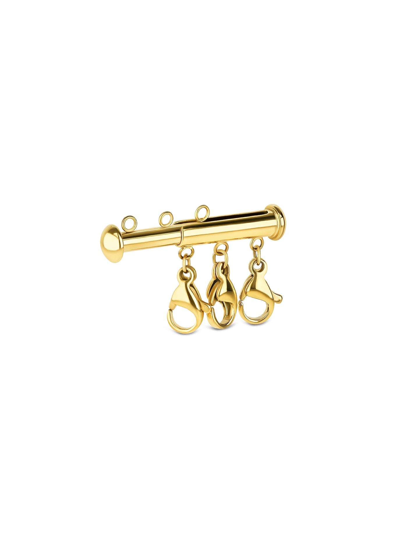 One Gold Multiple Clasp