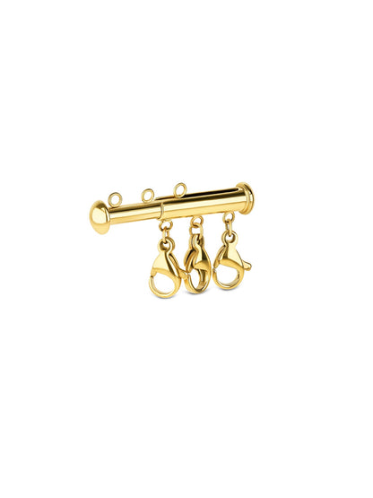 One Gold Multiple Clasp