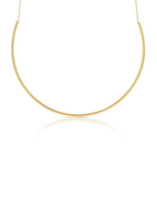 One Master Rigid Gold Necklace