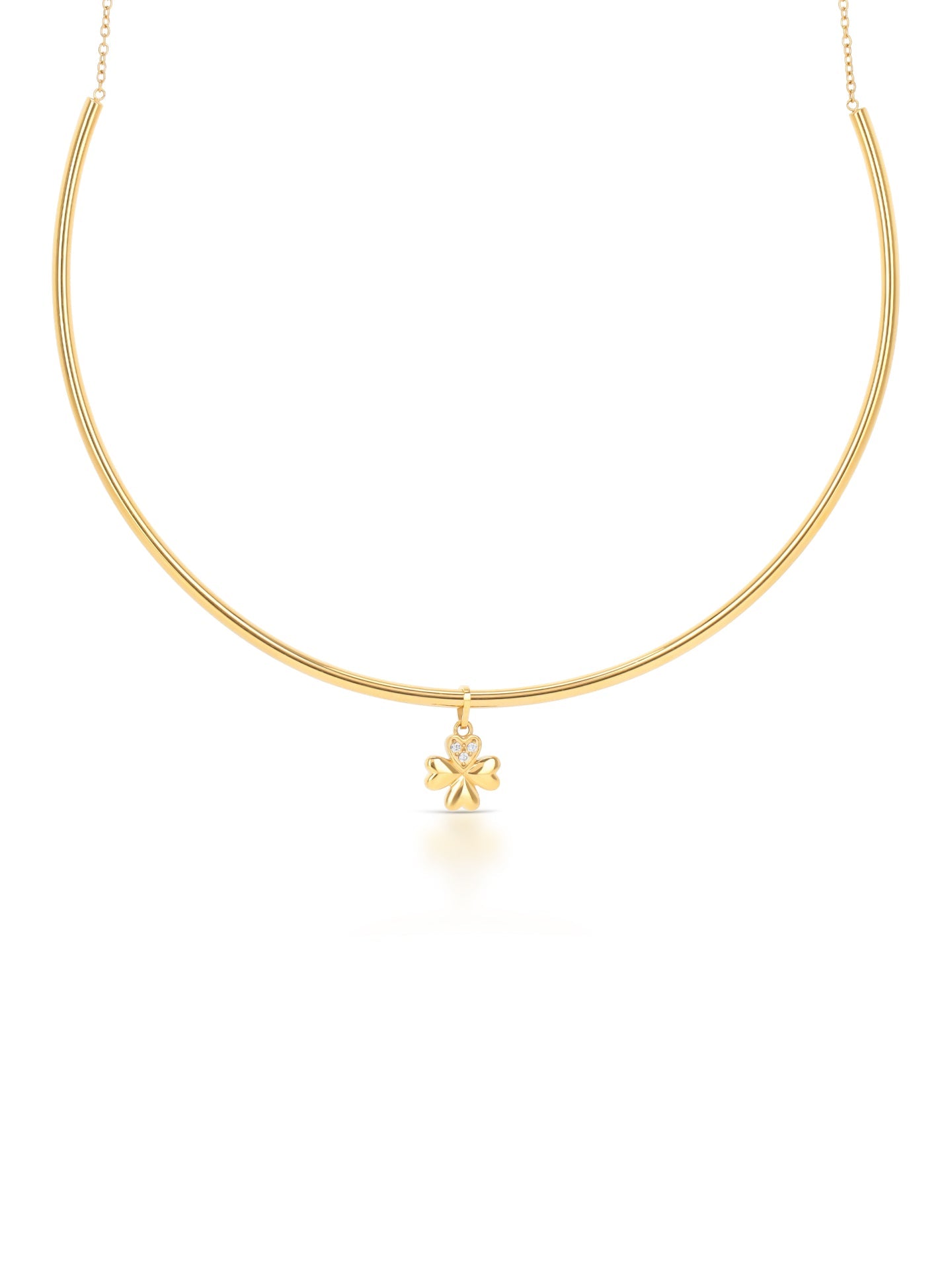 One Master Rigid Gold Necklace