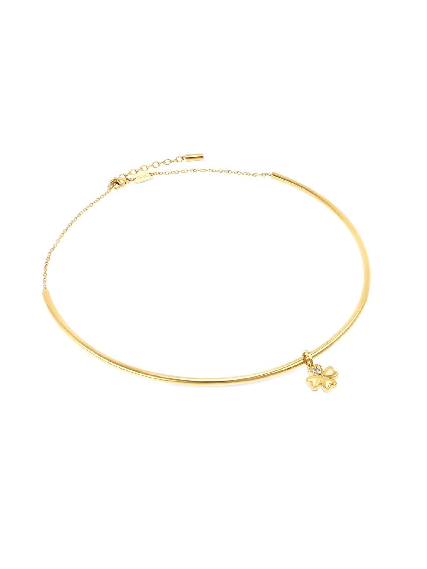 One Master Rigid Gold Necklace