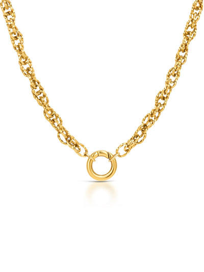 One Master Union Double Gold Necklace