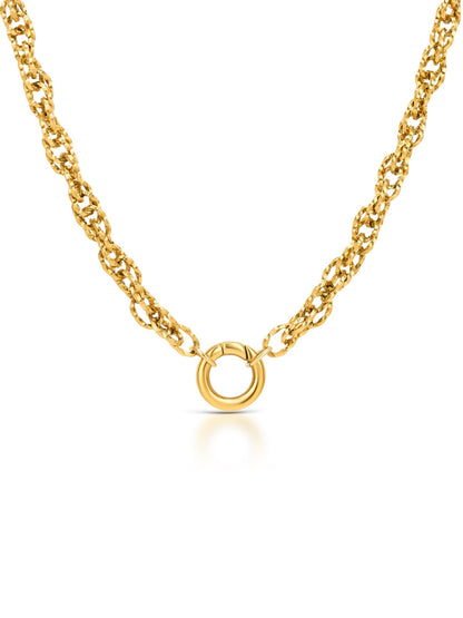 One Master Union Double Gold Necklace