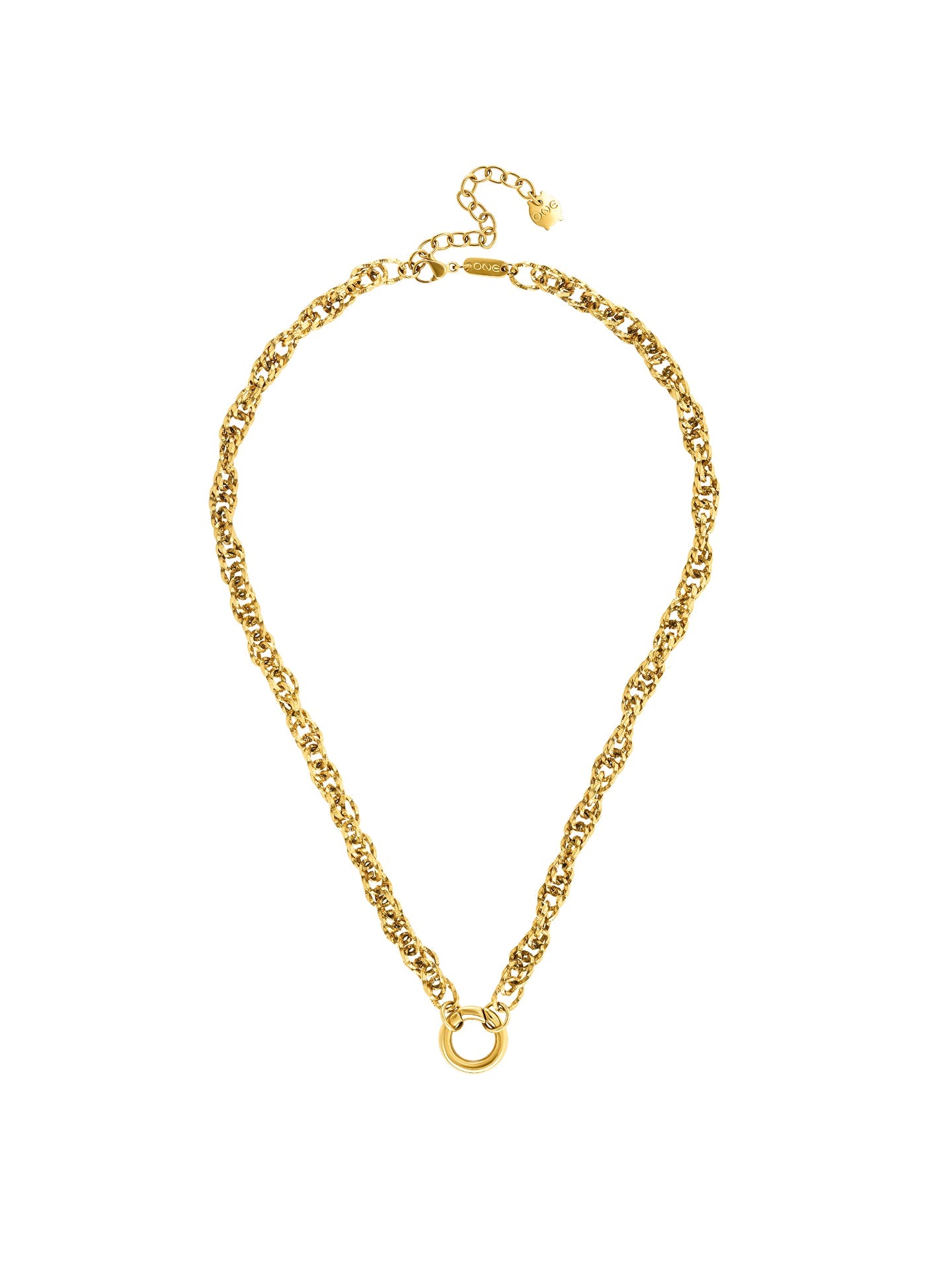 One Master Union Double Gold Necklace