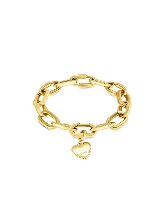 Pulseira One Master Links Gold