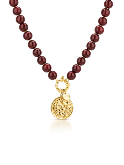 One Neckmess Carmela Red Flame Necklace