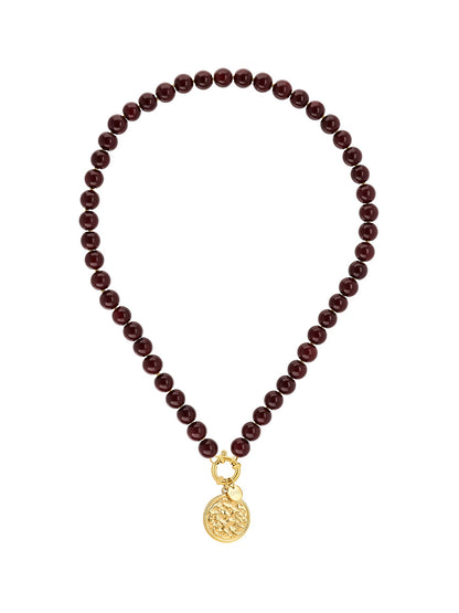 One Neckmess Carmela Red Flame Necklace