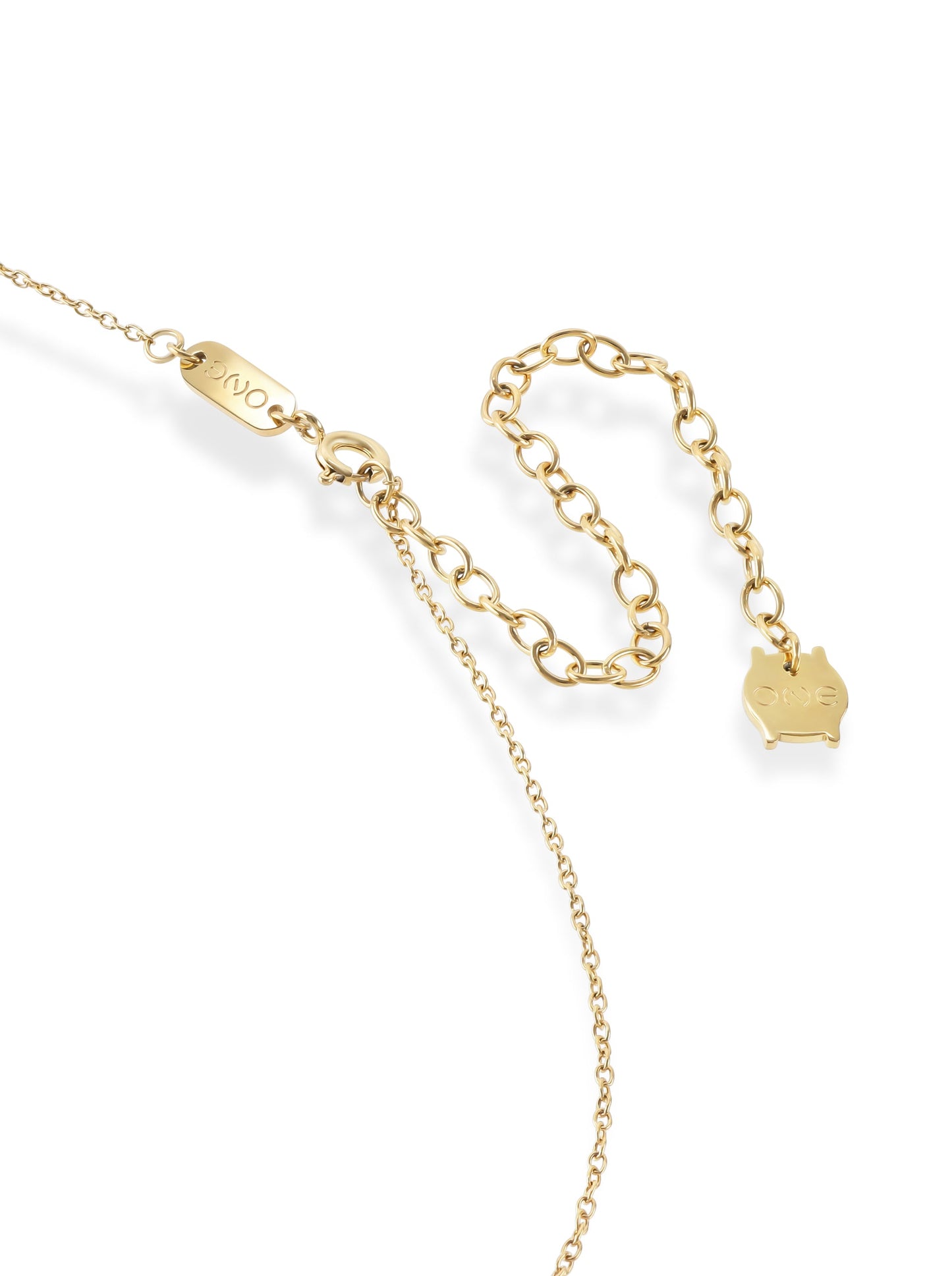 One Neckmess Heart Gold Necklace