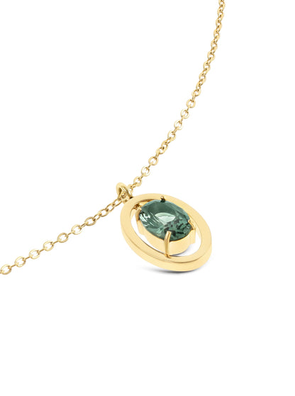 One Birthstone Necklace May - Hope