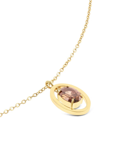 One Birthstone Necklace November - Success