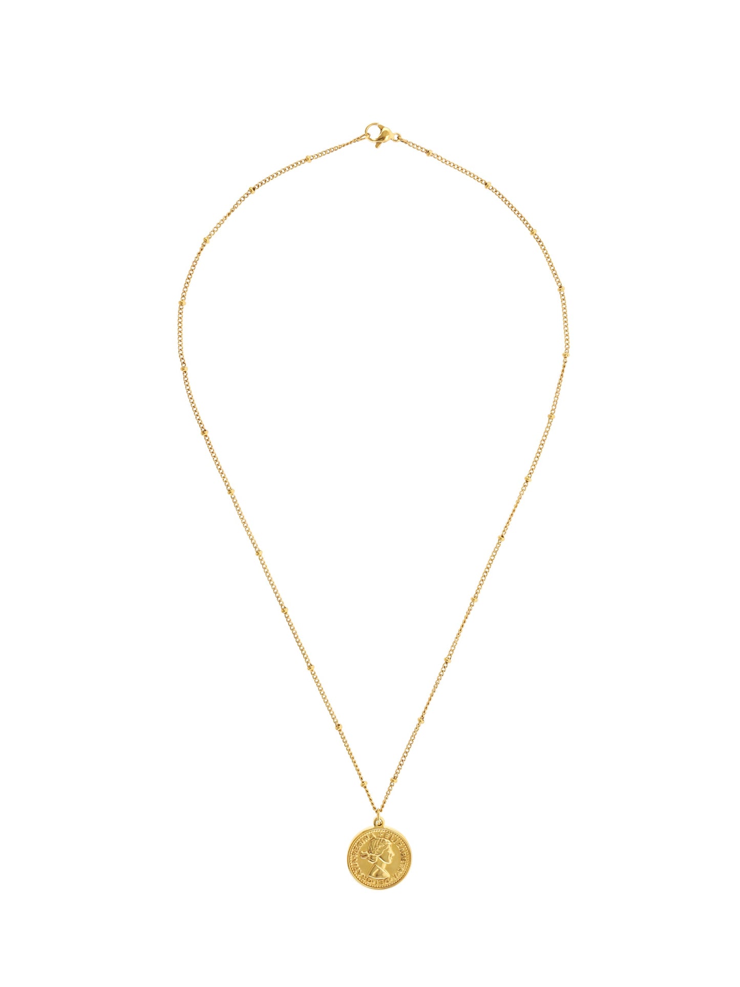 One Neckmess Royalty Gold Necklace