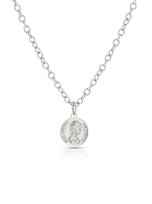 One Neckmess Royalty Silver Necklace