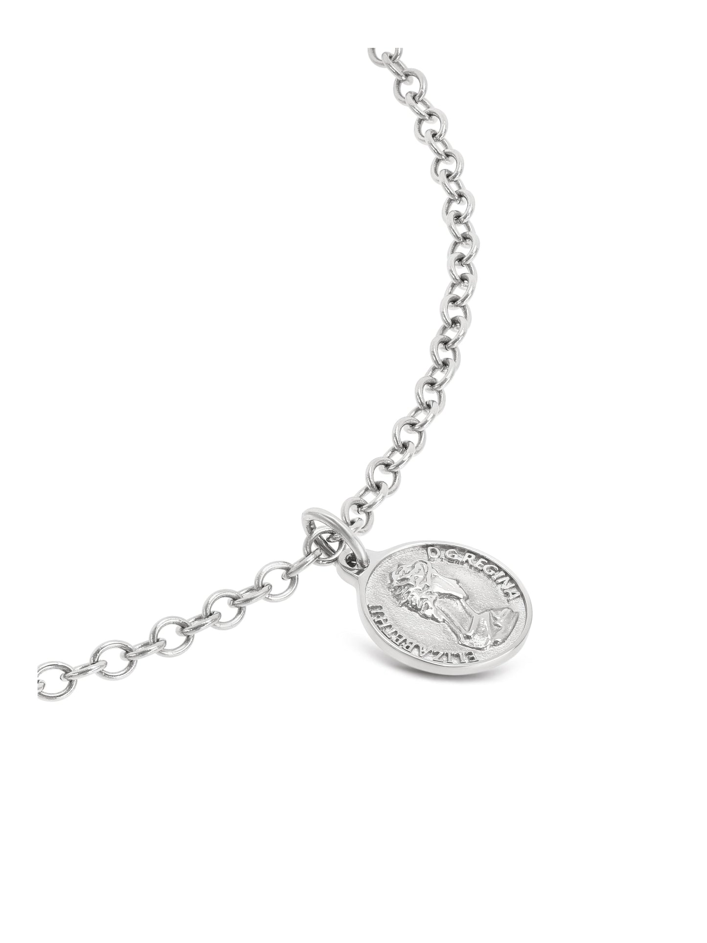 One Neckmess Royalty Silver Necklace
