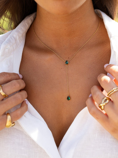One Necklace Neckmess Emeraldine