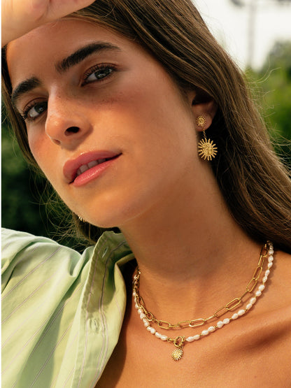 One Necklace Neckmess Sunrise