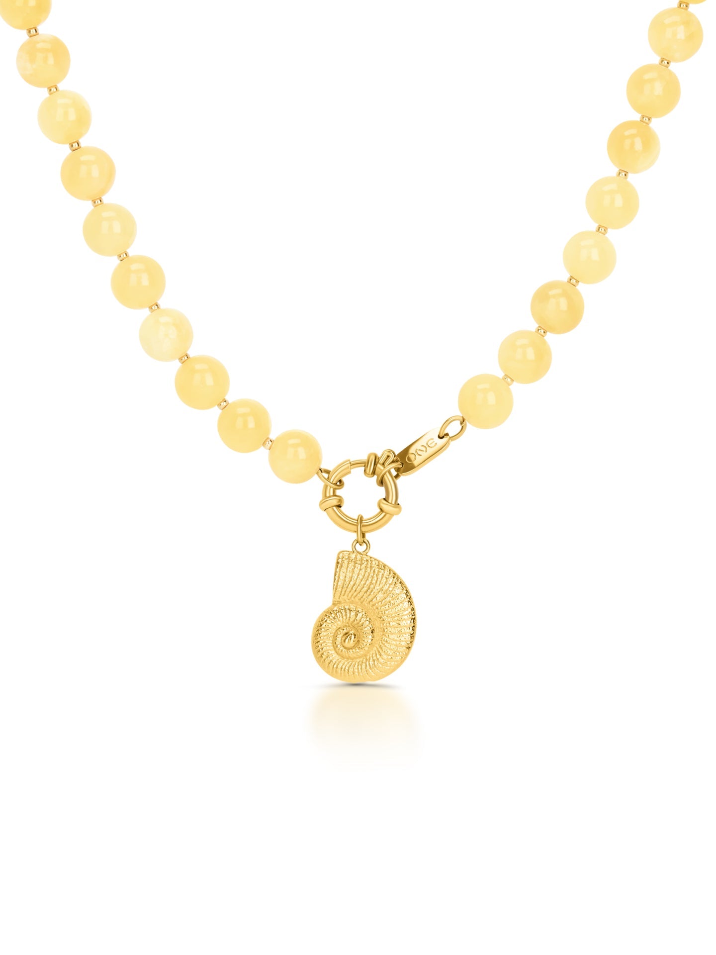 One Neckmess Carmela Yellow Necklace